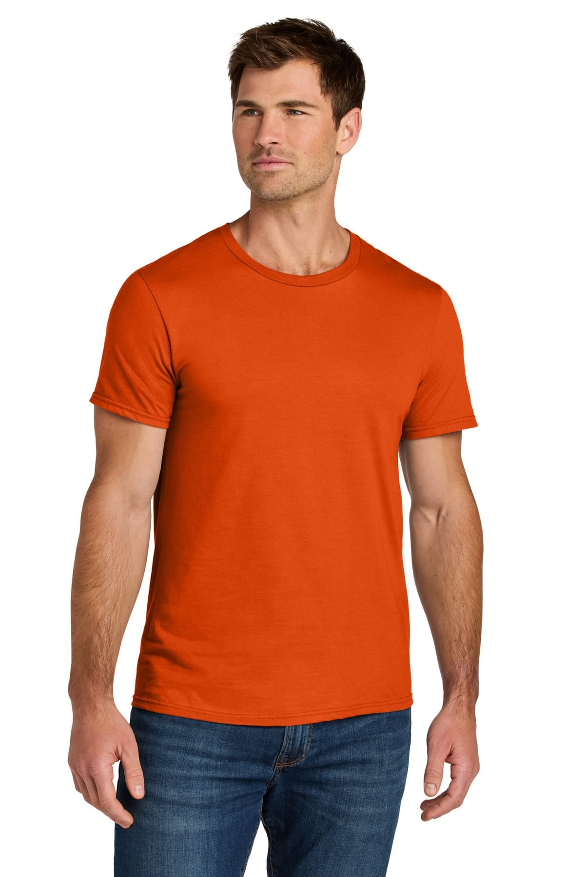Jerzees IC46M S / Burnt Orange Jerzees IC46M Ultimate Unisex Ring-Spun T-Shirt