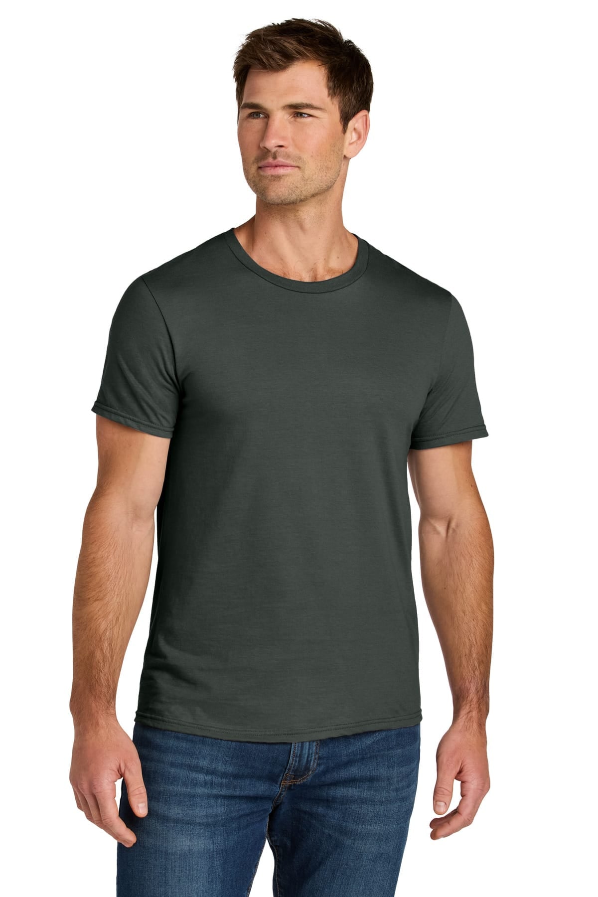 Jerzees IC46M S / Charcoal Grey Jerzees IC46M Ultimate Unisex Ring-Spun T-Shirt