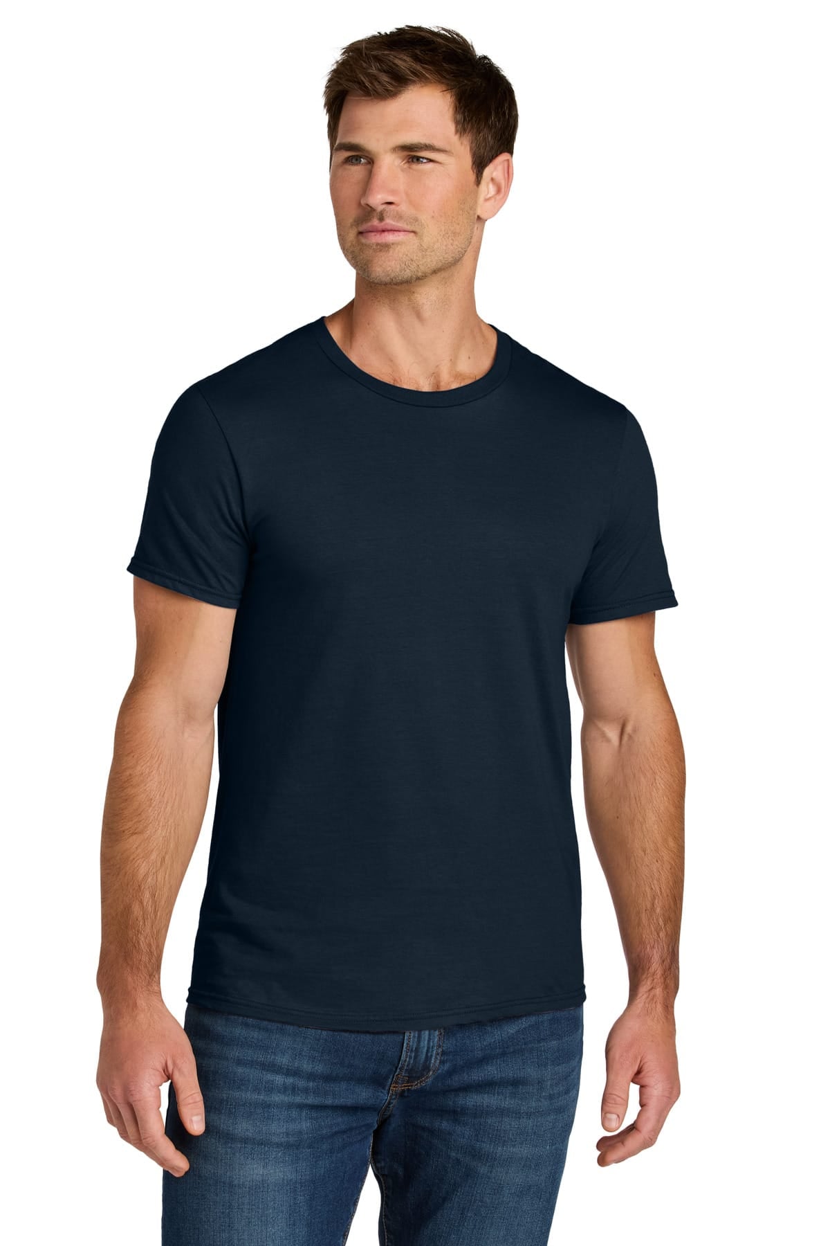 Jerzees IC46M S / J. Navy Jerzees IC46M Ultimate Unisex Ring-Spun T-Shirt