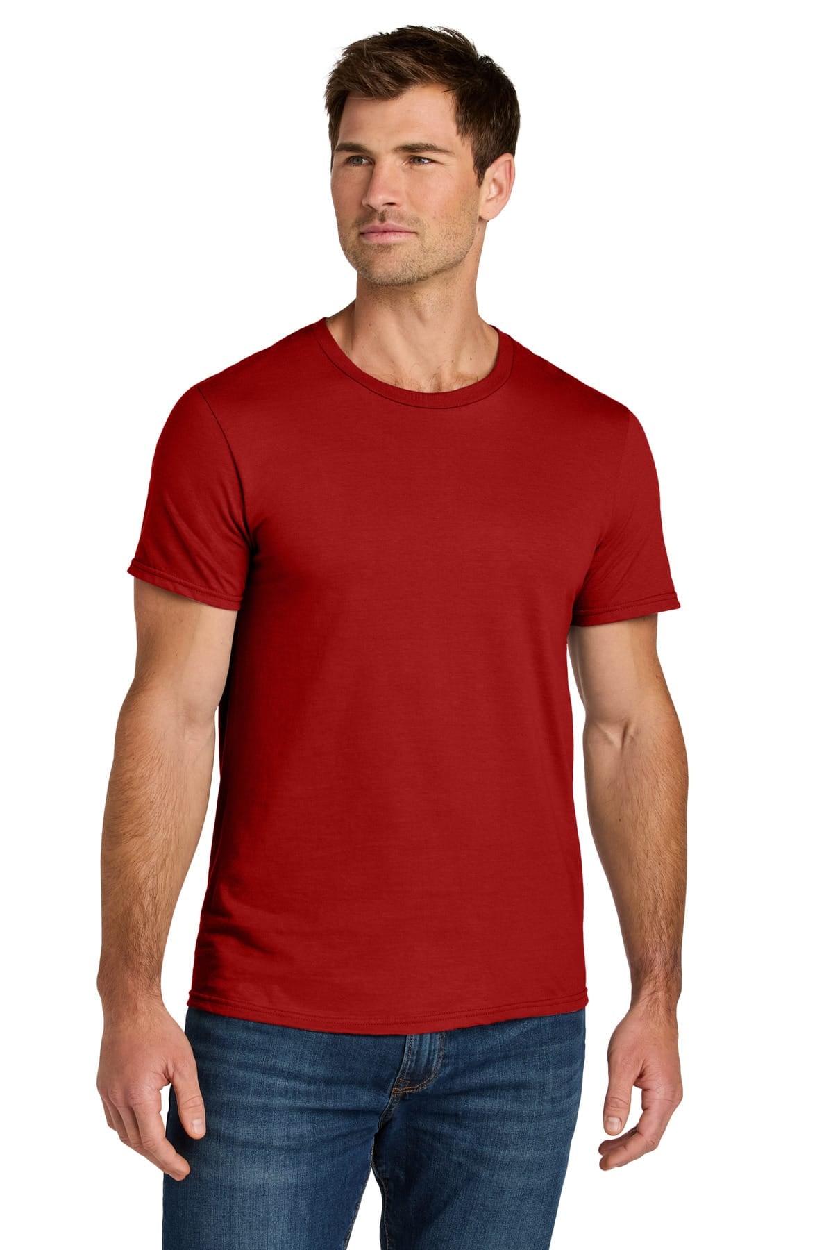 Jerzees IC46M S / True Red Jerzees IC46M Ultimate Unisex Ring-Spun T-Shirt