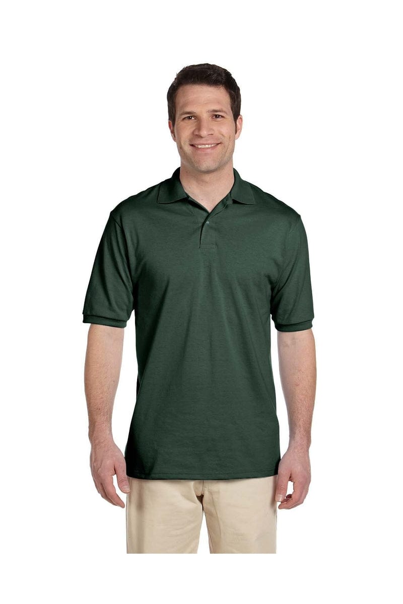 Jerzees Polos/Knits Jerzees 437: Adult 5.6 oz. SpotShield(tm) Jersey Polo, Basic Colors