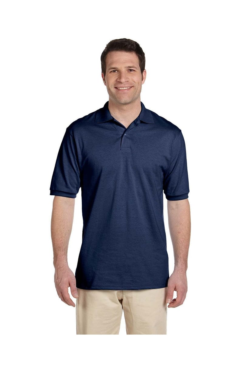 Jerzees Polos/Knits Jerzees 437: Adult 5.6 oz. SpotShield(tm) Jersey Polo, Basic Colors