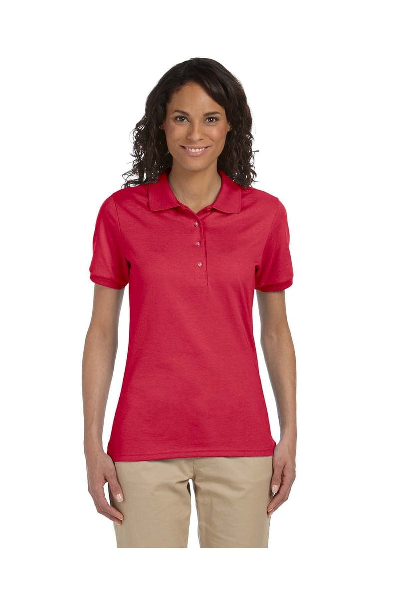 Jerzees Polos/Knits Jerzees 437W: Ladies' 5.6 oz. SpotShield(tm) Jersey Polo