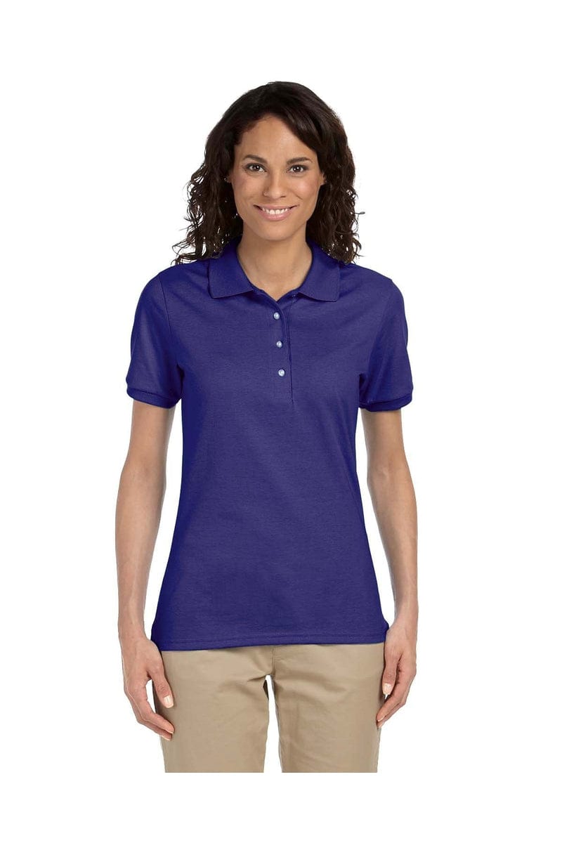 Jerzees Polos/Knits Jerzees 437W: Ladies' 5.6 oz. SpotShield(tm) Jersey Polo
