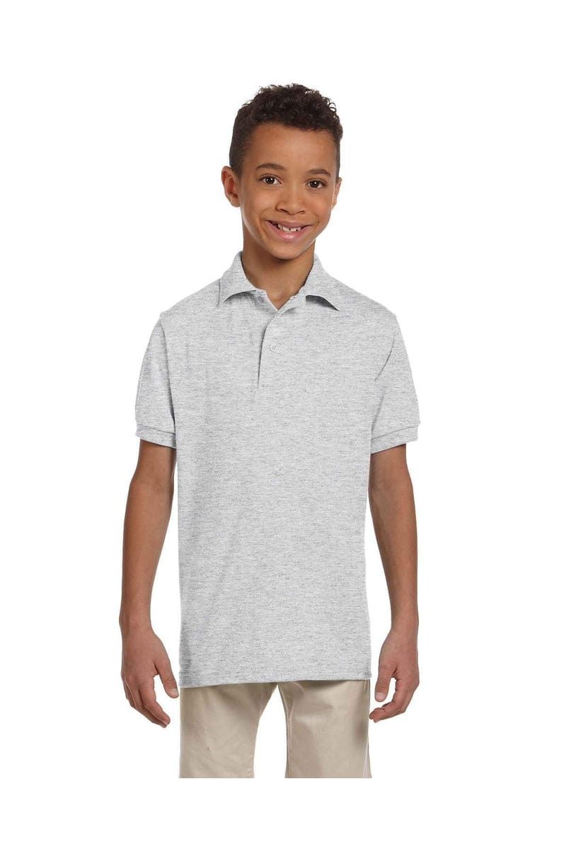 Jerzees Polos/Knits Jerzees 437Y: Youth 5.6 oz. SpotShield(tm) Jersey Polo