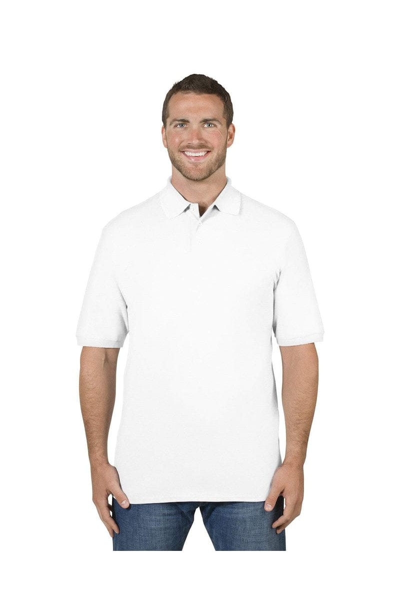 Jerzees Polos/Knits Jerzees 443MR: Adult 6.5 oz. Premium 100% Ringspun Cotton Pique Polo