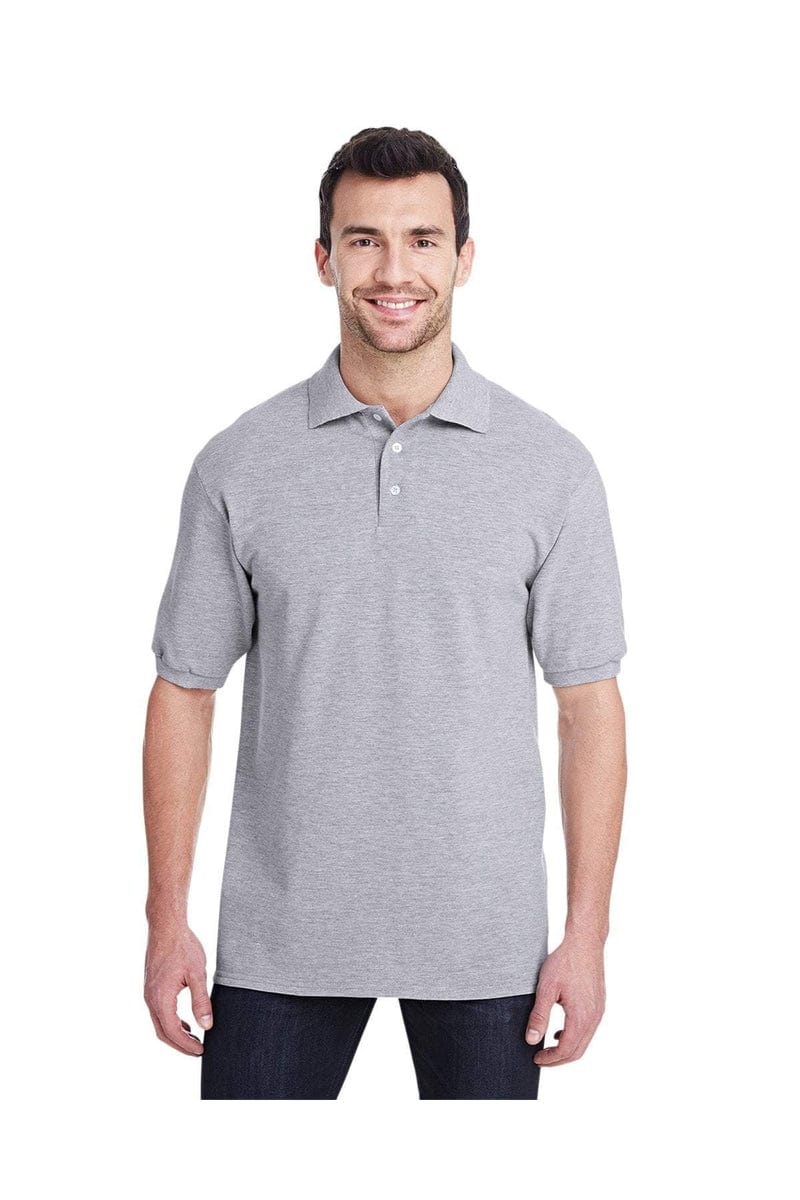 Jerzees Polos/Knits Jerzees 443MR: Adult 6.5 oz. Premium 100% Ringspun Cotton Pique Polo