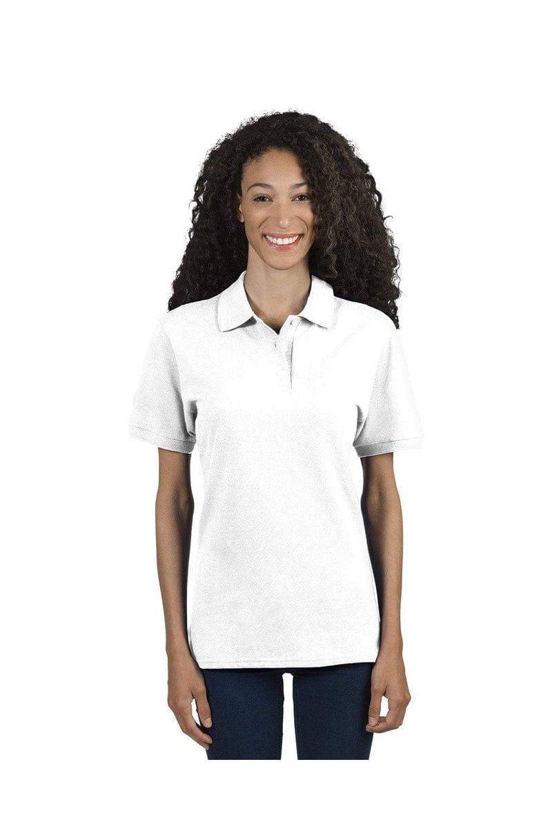 Jerzees Polos/Knits Jerzees 443WR: Ladies' 6.5 oz. Premium 100% Ringspun Cotton Pique Polo