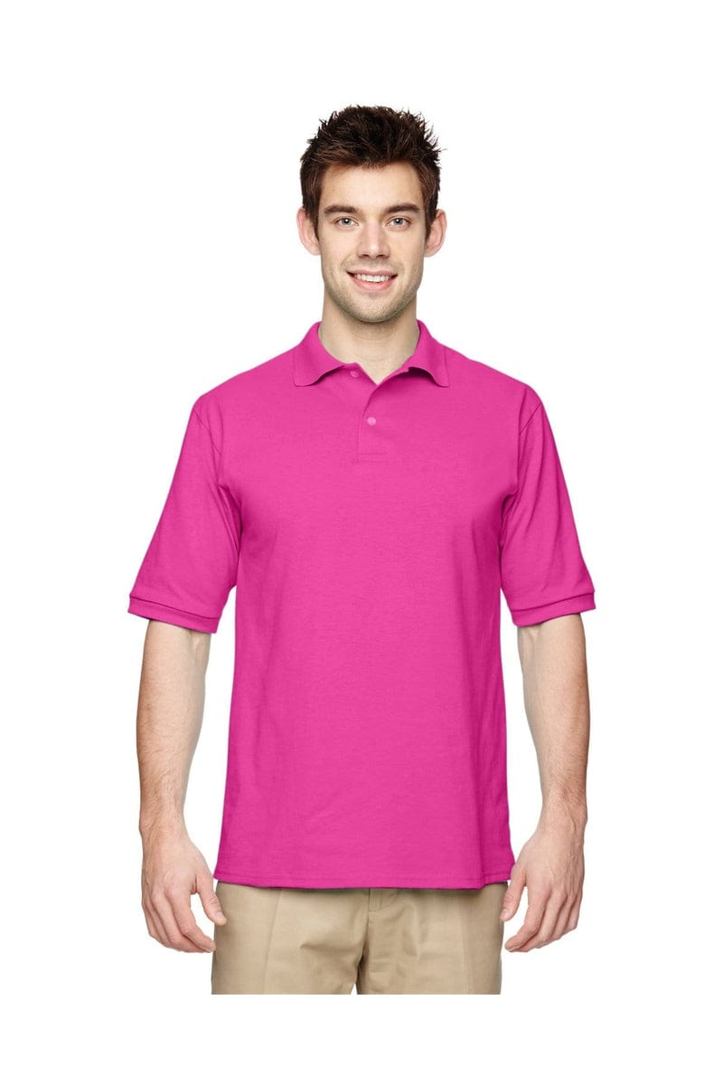Jerzees Polos/Knits S / Cyber Pink Jerzees 437: Adult 5.6 oz. SpotShield(tm) Jersey Polo, Basic Colors