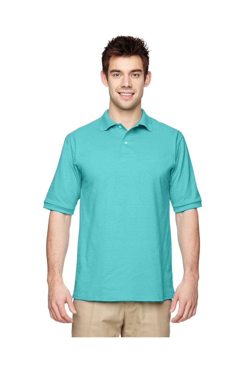 Jerzees Polos/Knits 3XL / Scuba Blue Jerzees 437: Adult 5.6 oz. SpotShield(tm) Jersey Polo, Traditional Colors