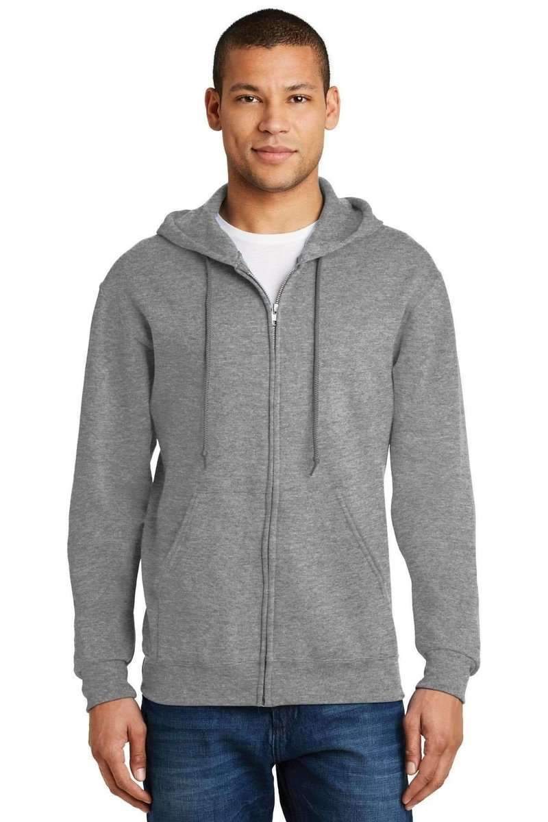 Jerzees Sweatshirts/Fleece JERZEES 993: NuBlend Full-Zip Hooded Sweatshirt