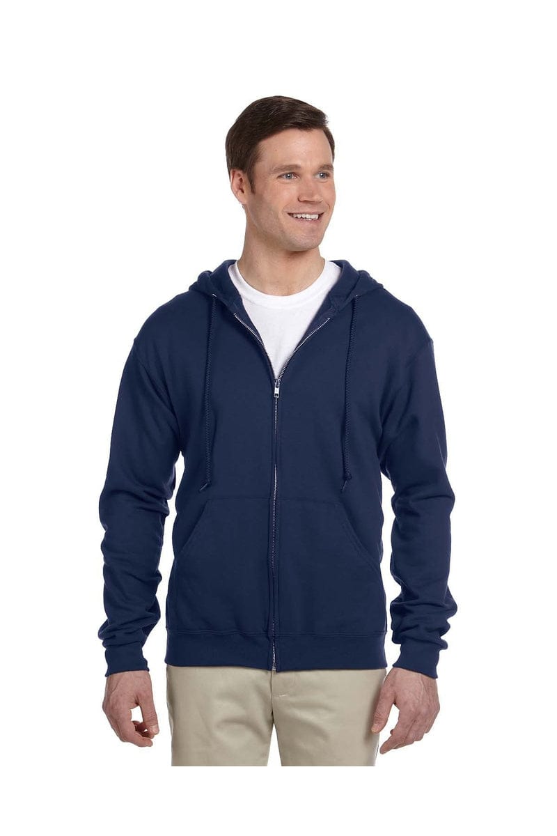 Jerzees Sweatshirts/Fleece JERZEES 993: NuBlend Full-Zip Hooded Sweatshirt