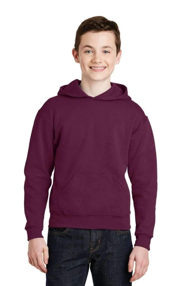 Jerzees Sweatshirts/Fleece JERZEES 996Y: Youth NuBlend Pullover Hooded Sweatshirt