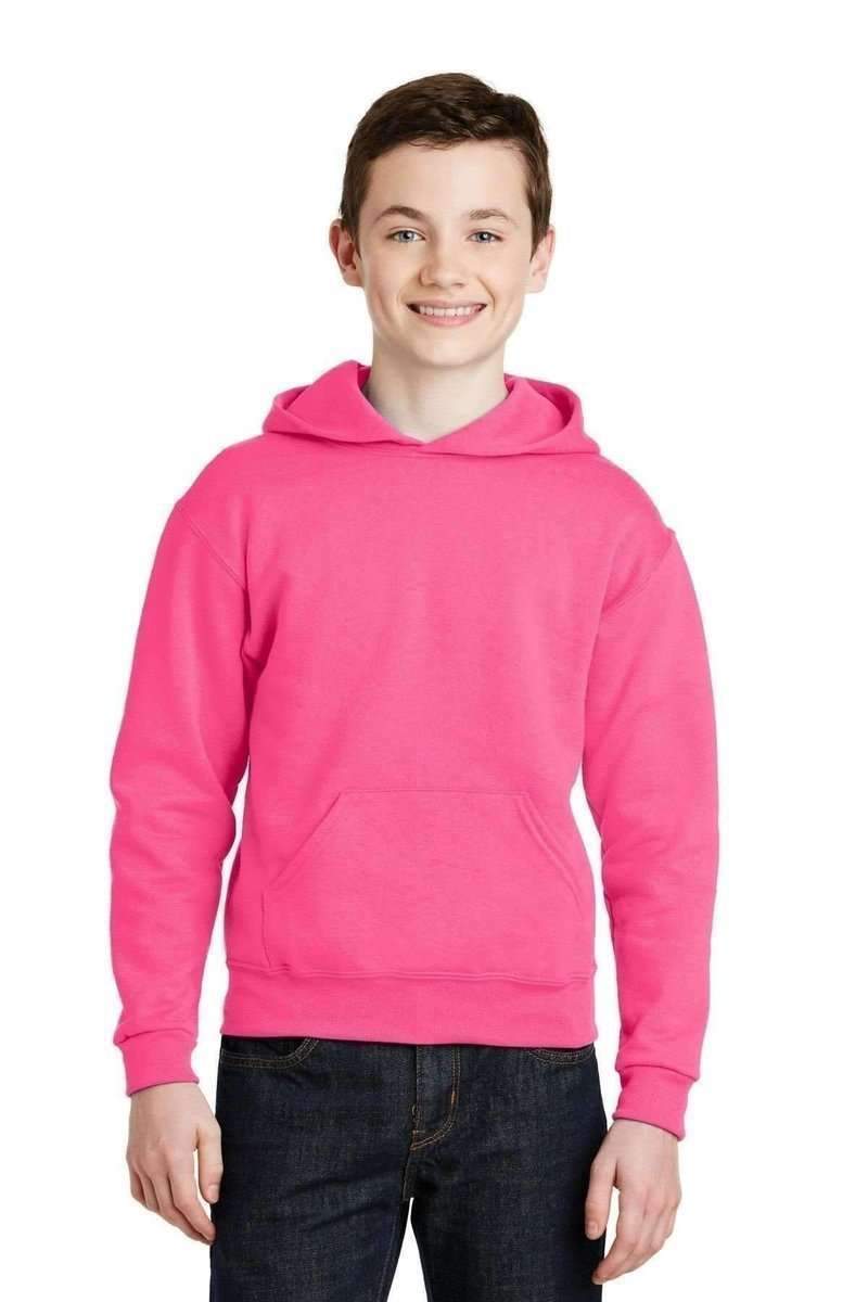 Jerzees Sweatshirts/Fleece JERZEES 996Y: Youth NuBlend Pullover Hooded Sweatshirt