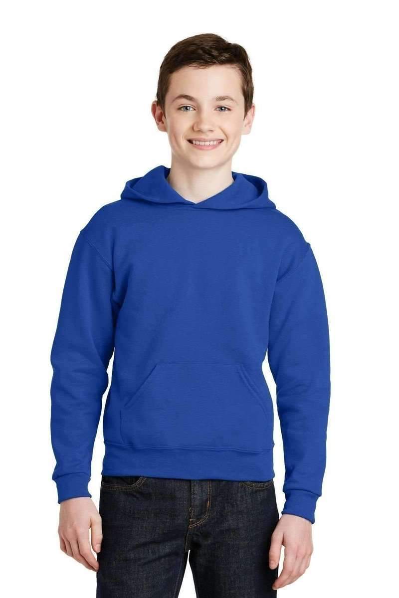 Jerzees Sweatshirts/Fleece JERZEES 996Y: Youth NuBlend Pullover Hooded Sweatshirt