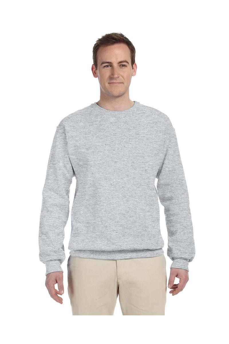 Jerzees Sweatshirts/Fleece S / Ash Jerzees 562: Adult 8 oz. NuBlend® Fleece Crew