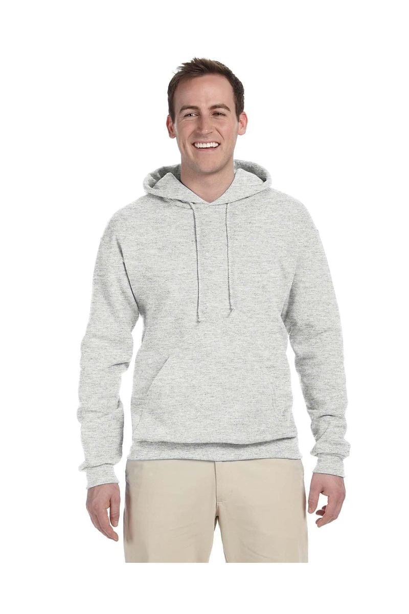 Jerzees Sweatshirts/Fleece S / Ash Jerzees 996: Adult 8 oz. NuBlend(r) Fleece Pullover Hood