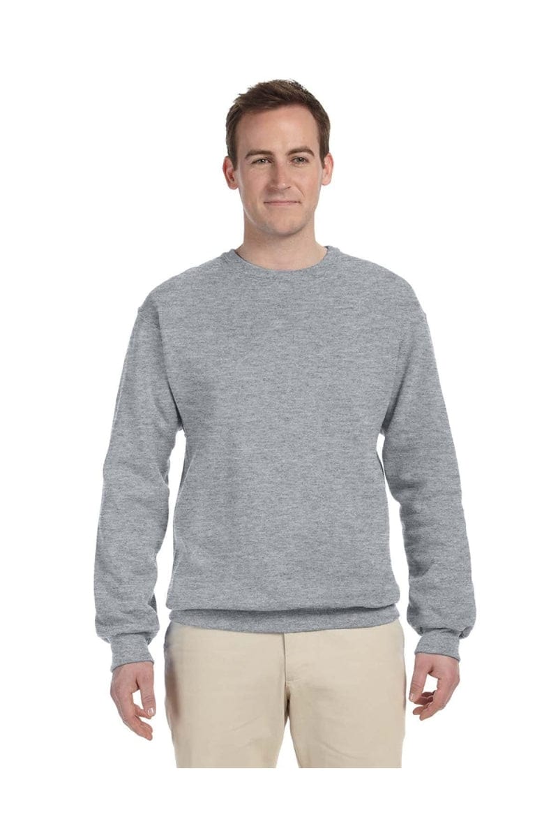 Jerzees Sweatshirts/Fleece S / Athletic Heather Jerzees 562: Adult 8 oz. NuBlend® Fleece Crew