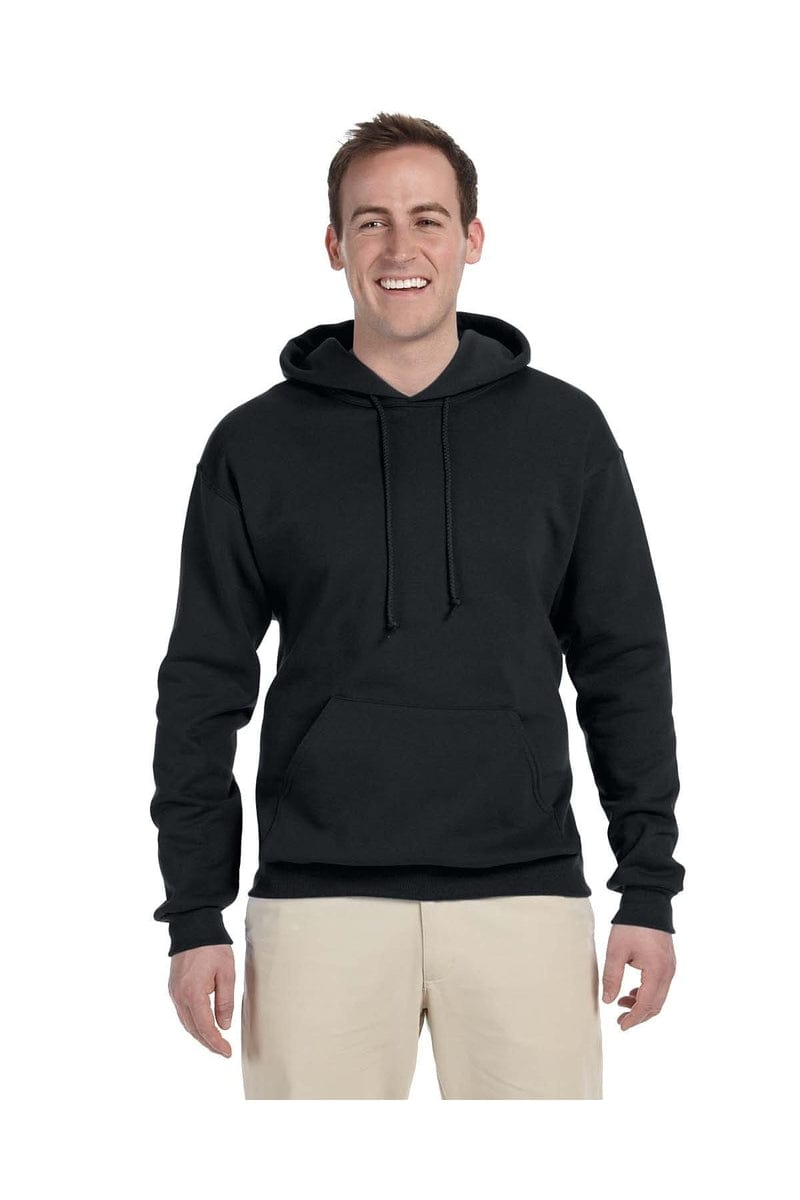 Jerzees Sweatshirts/Fleece S / Black Jerzees 996: Adult 8 oz. NuBlend(r) Fleece Pullover Hood, Basic Colors