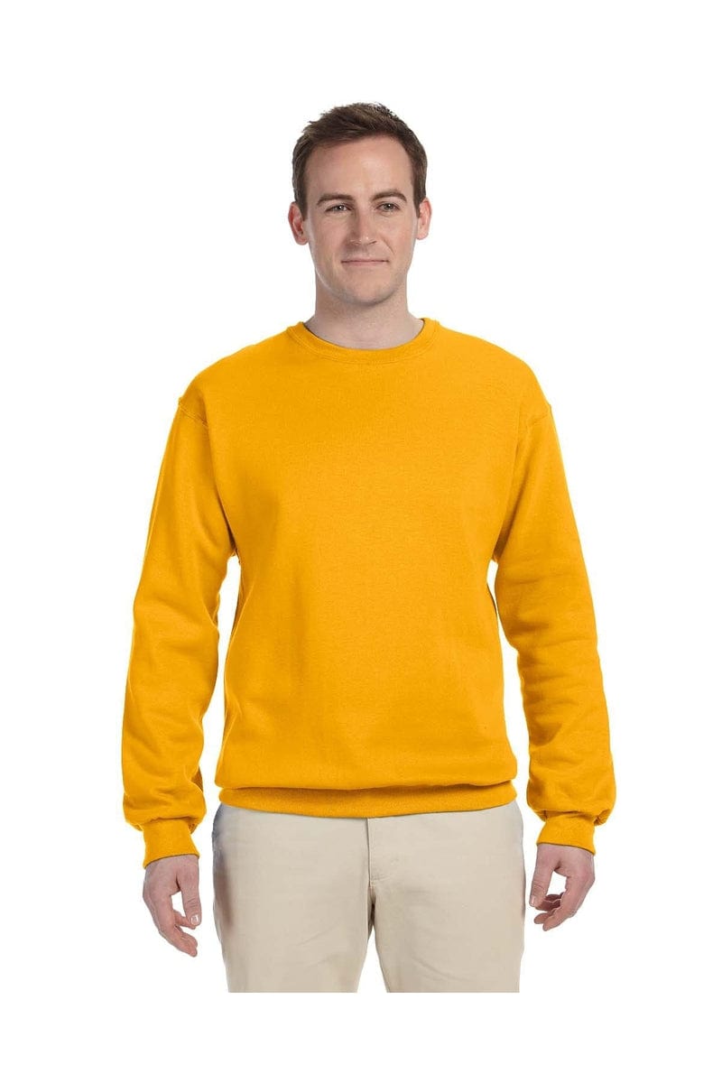Jerzees Sweatshirts/Fleece S / Gold Jerzees 562: Adult 8 oz. NuBlend® Fleece Crew