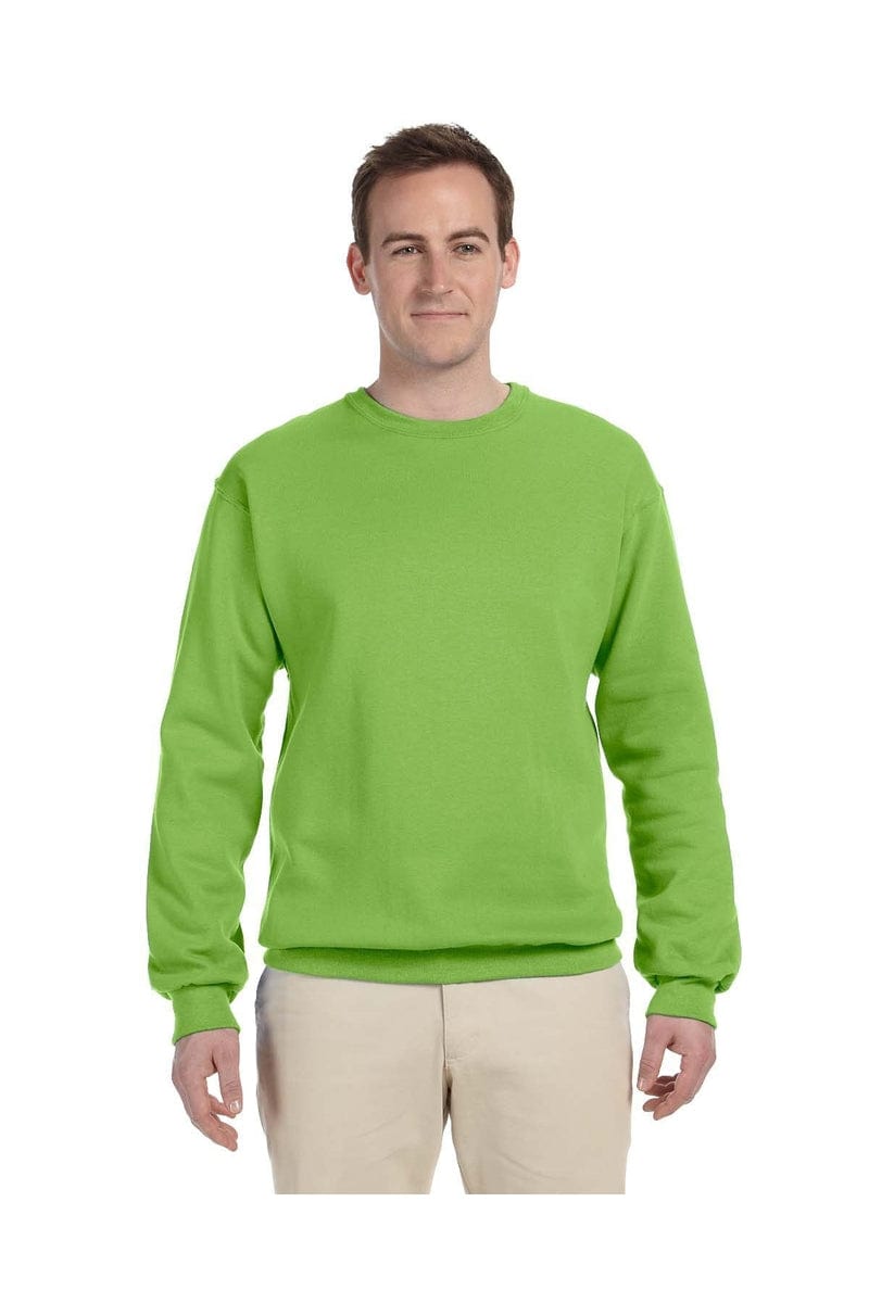 Jerzees Sweatshirts/Fleece S / Kiwi Jerzees 562: Adult 8 oz. NuBlend® Fleece Crew