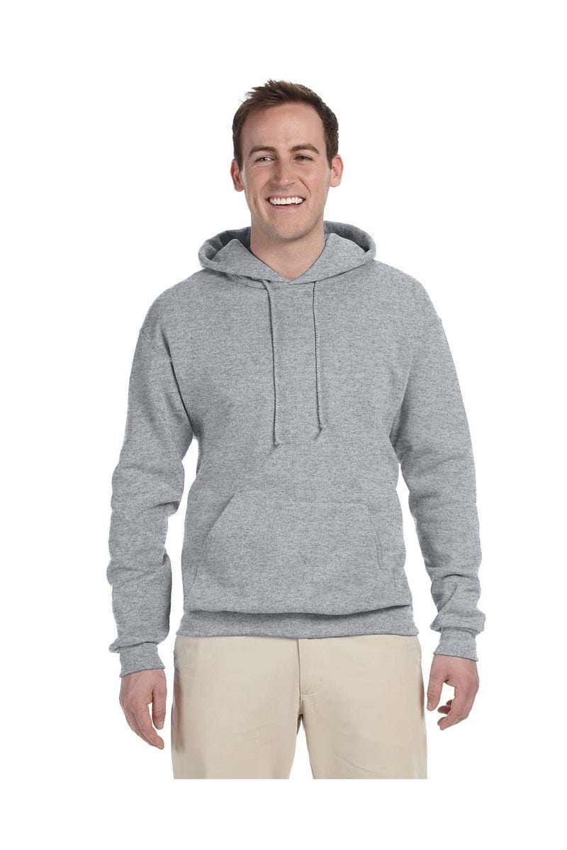 Jerzees Sweatshirts/Fleece S / Oxford Jerzees 996: Adult 8 oz. NuBlend(r) Fleece Pullover Hood
