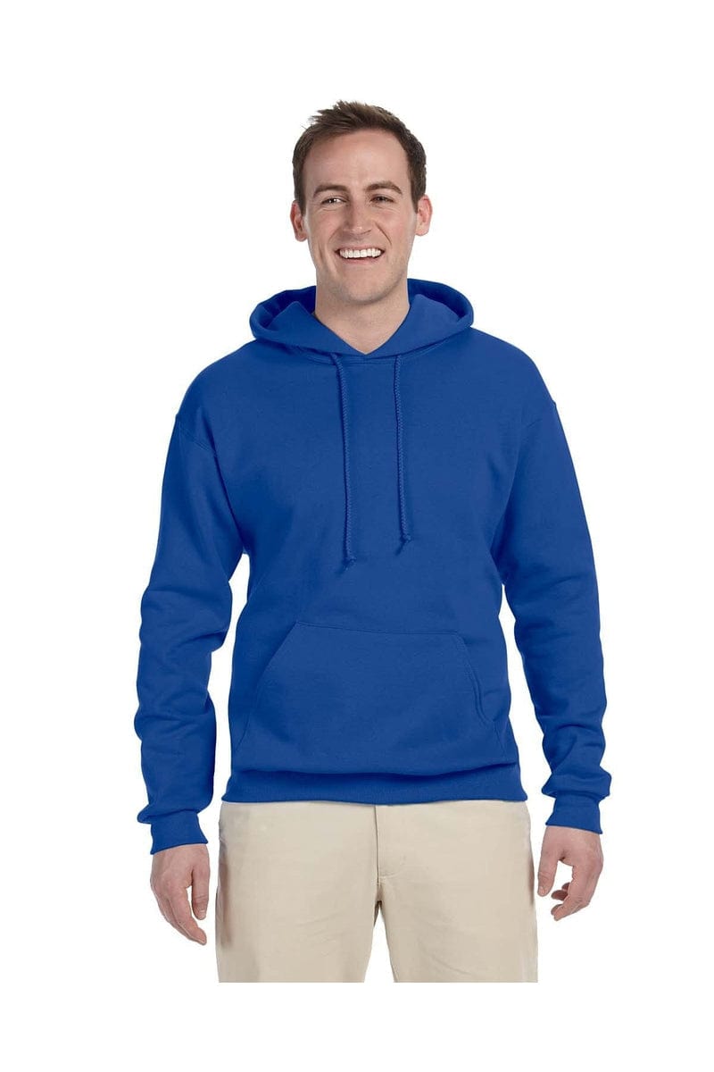 Jerzees Sweatshirts/Fleece S / Royal Jerzees 996: Adult 8 oz. NuBlend(r) Fleece Pullover Hood, Basic Colors