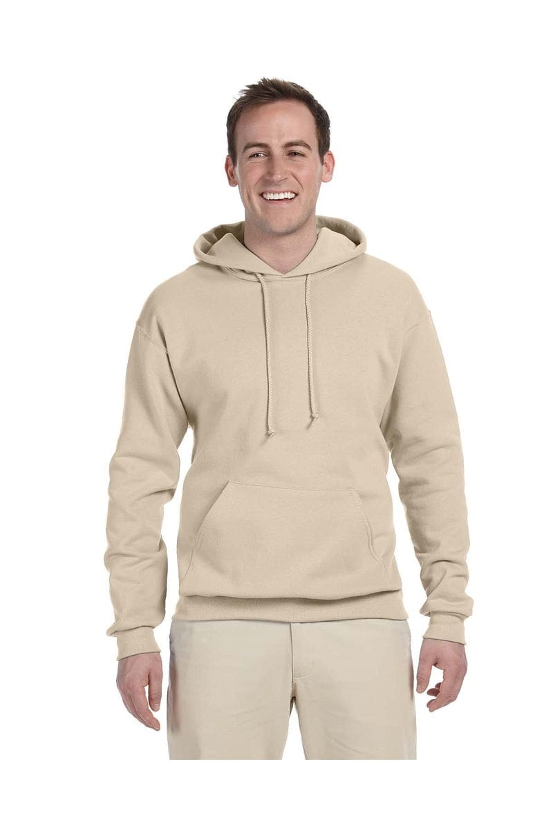 Jerzees Sweatshirts/Fleece S / Sandstone Jerzees 996: Adult 8 oz. NuBlend(r) Fleece Pullover Hood