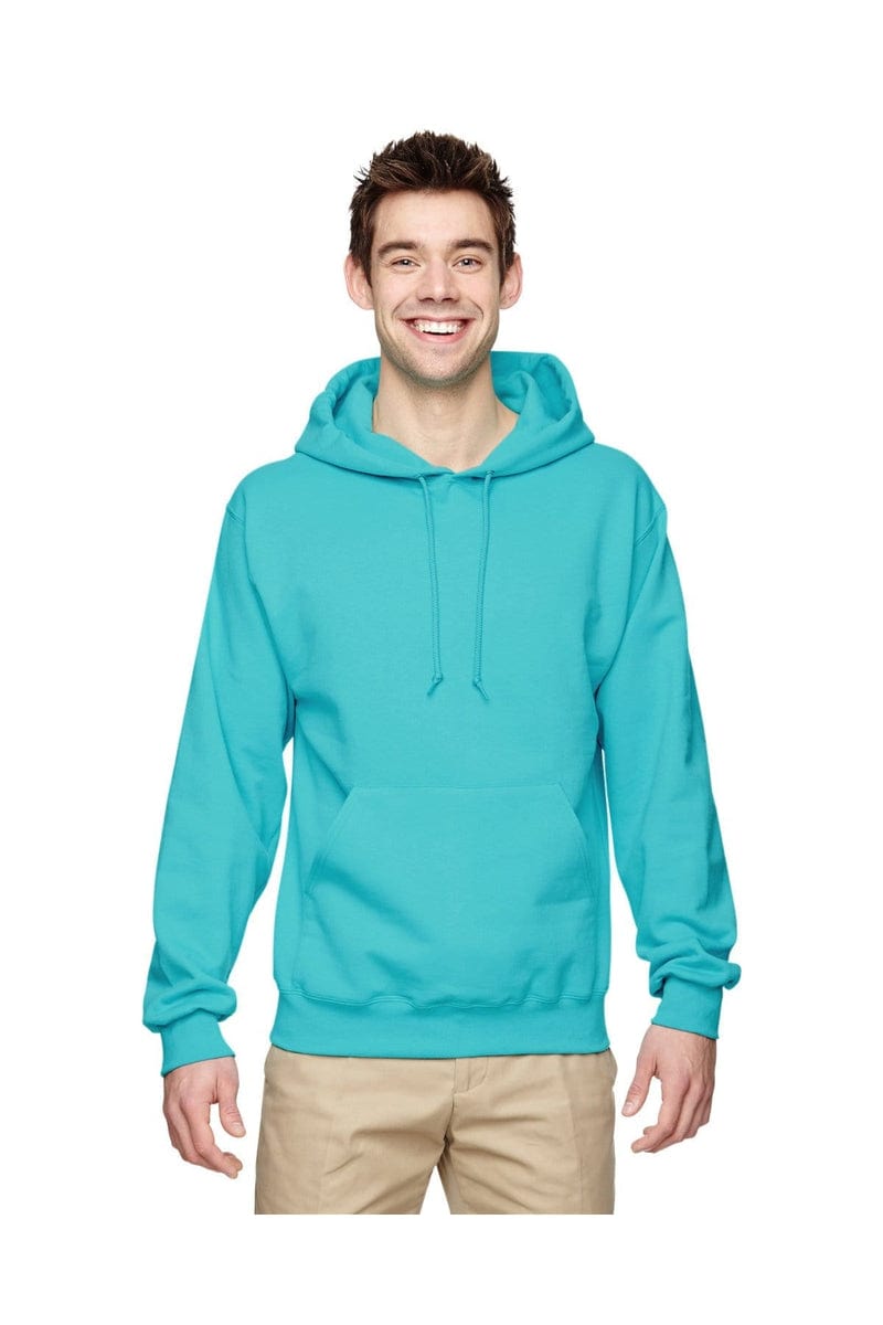 Jerzees Sweatshirts/Fleece 3XL / Scuba Blue Jerzees 996: Adult 8 oz. NuBlend(r) Fleece Pullover Hood, Traditional Colors