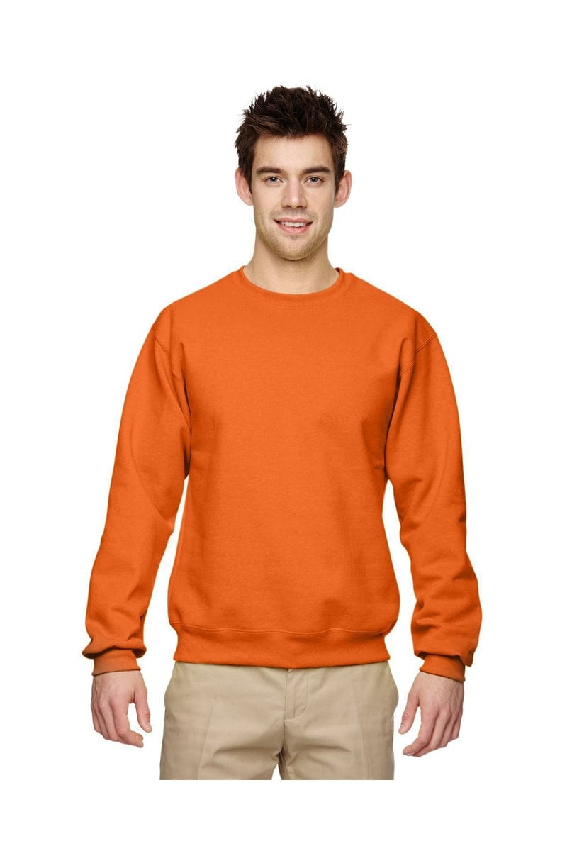 Jerzees Sweatshirts/Fleece S / Tennessee Orange Jerzees 562: Adult 8 oz. NuBlend® Fleece Crew