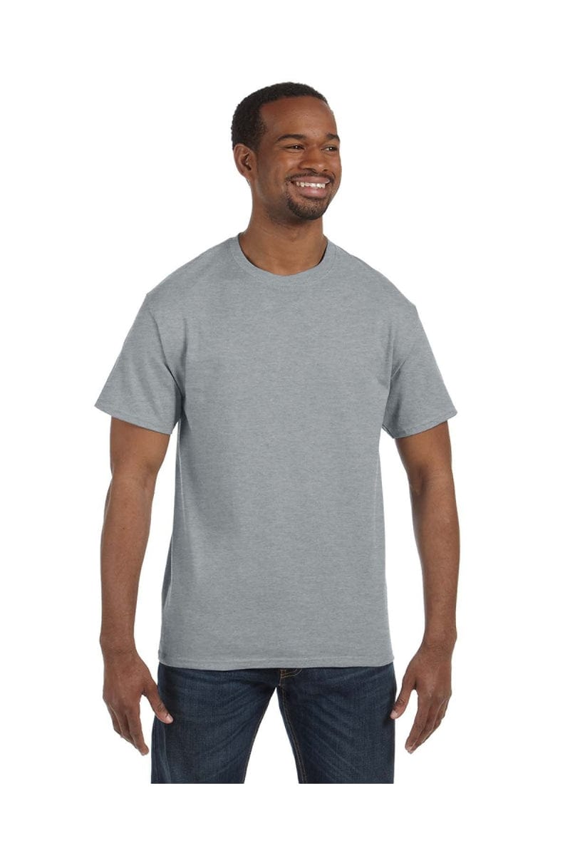 Jerzees T-Shirts 5XL / Athletic Heather Jerzees 29M: Adult 5.6 oz. DRI-POWER® ACTIVE T-Shirt