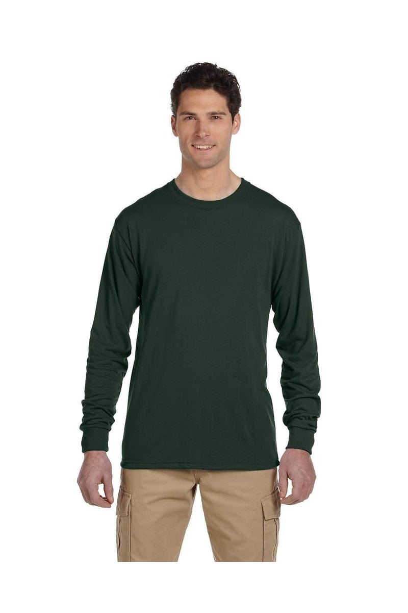 Jerzees T-Shirts Jerzees 21ML: Adult 5.3 oz. DRI-POWER® SPORT Long-Sleeve T-Shirt