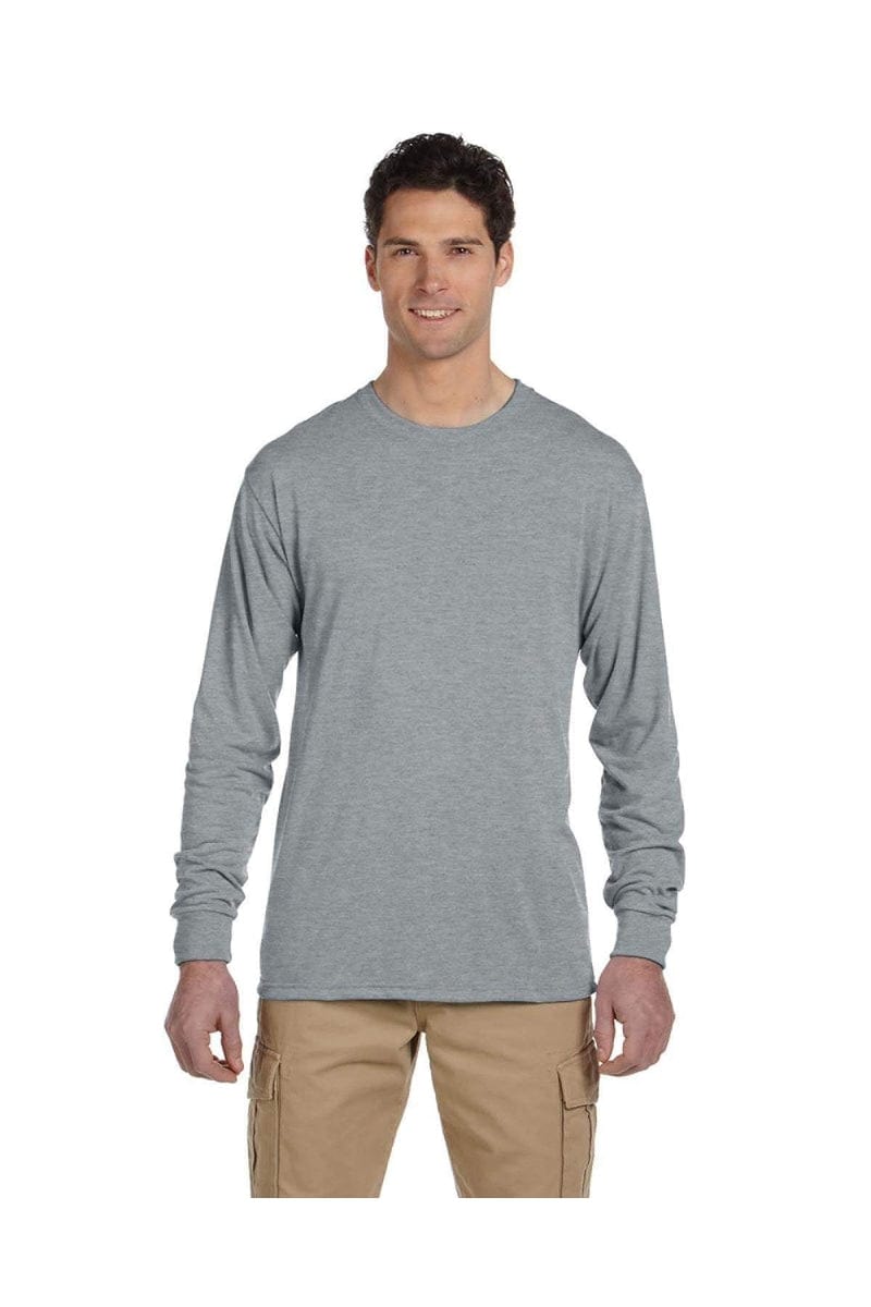 Jerzees T-Shirts Jerzees 21ML: Adult 5.3 oz. DRI-POWER® SPORT Long-Sleeve T-Shirt