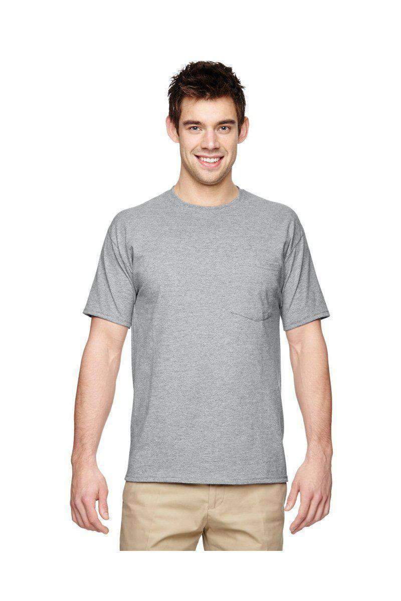 Jerzees T-Shirts JERZEES 29P: Dri-Power Active 50/50 Cotton/Poly Pocket T Shirt