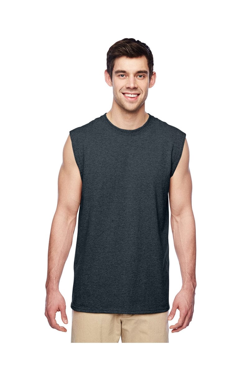 Jerzees T-Shirts S / Black Heather Jerzees 29SR: Adult 5.6 oz. DRI-POWER® Shooter