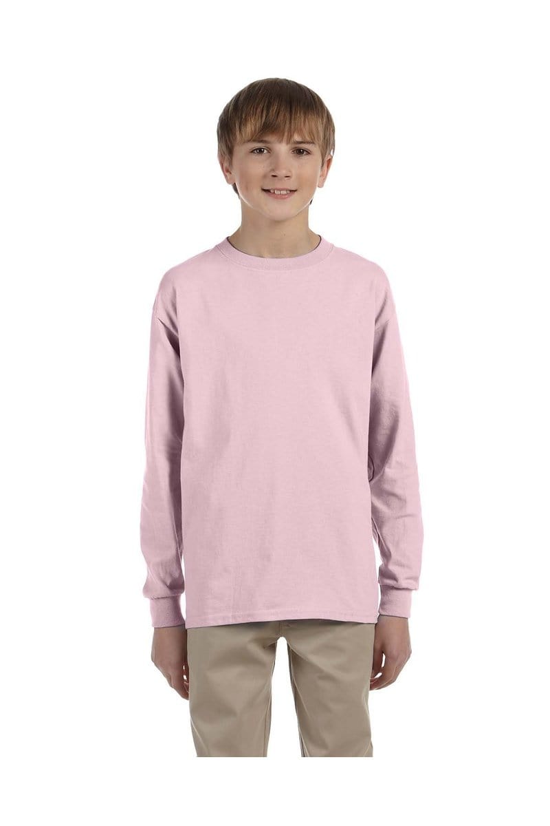 Jerzees T-Shirts S / Classic Pink JERZEES 29BL: Youth DRI-POWER® ACTIVE Long-Sleeve T-Shirt
