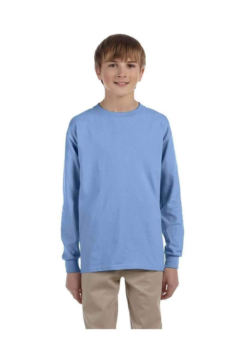 Jerzees T-Shirts S / Light Blue JERZEES 29BL: Youth DRI-POWER® ACTIVE Long-Sleeve T-Shirt