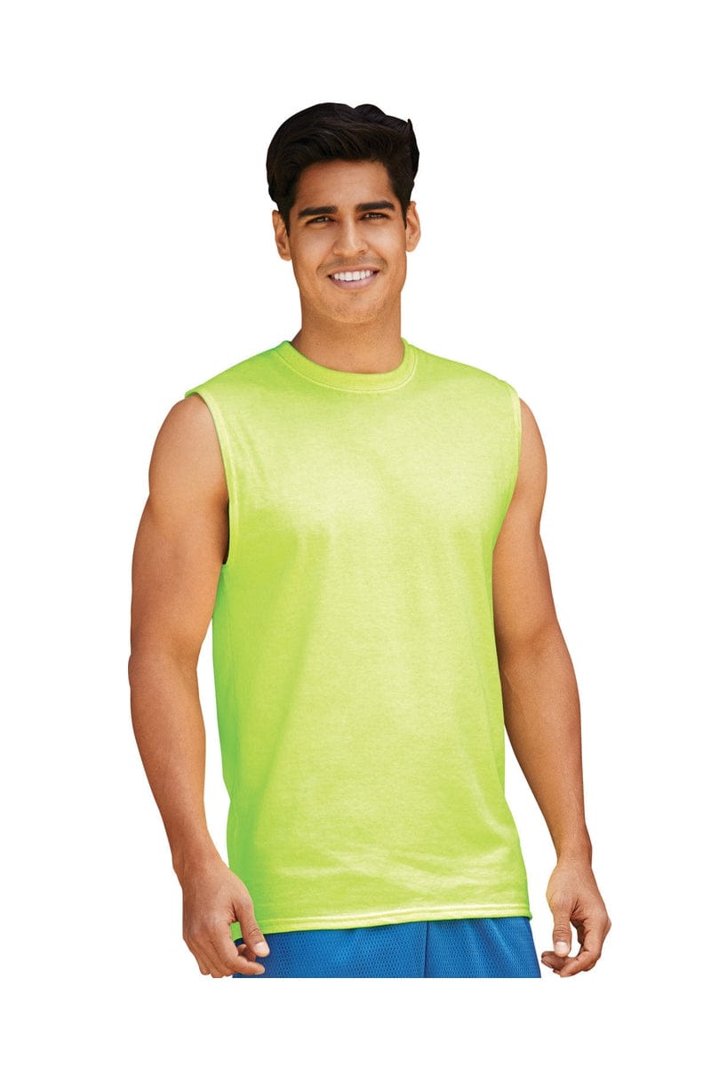 Jerzees T-Shirts S / Safety Green Jerzees 29SR: Adult 5.6 oz. DRI-POWER® Shooter