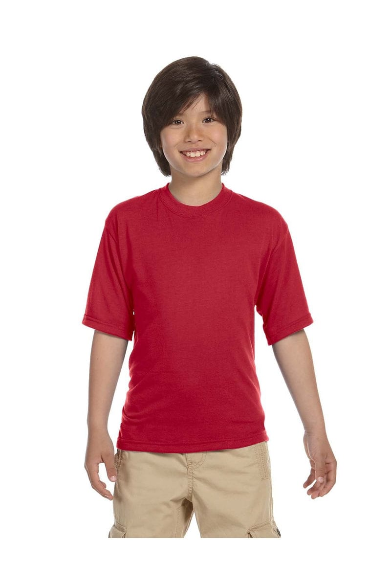 Jerzees T-Shirts S / True Red Jerzees 21B: Youth 5.3 oz. DRI-POWER® SPORT T-Shirt