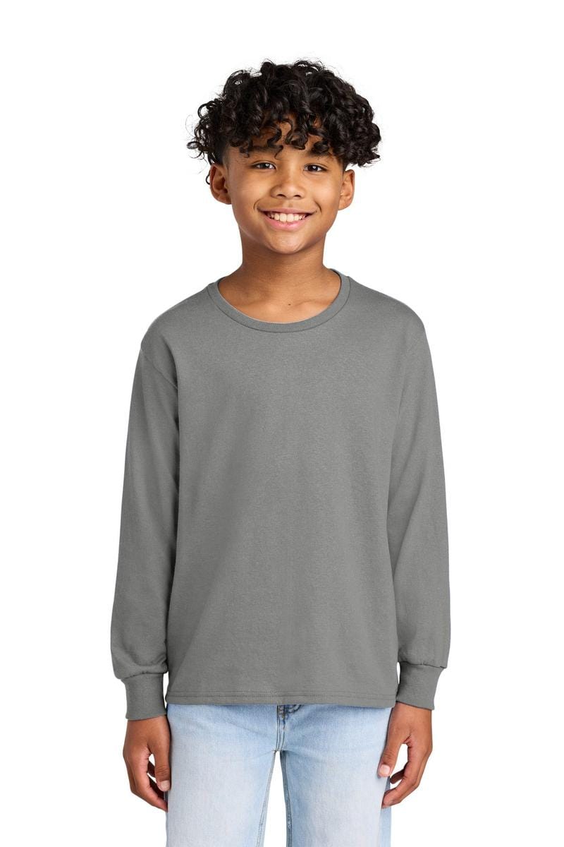 Jerzees T-Shirts XL / Oxford Jerzees® Youth Dri-Power® 50/50 Cotton/Poly Long Sleeve 29BL