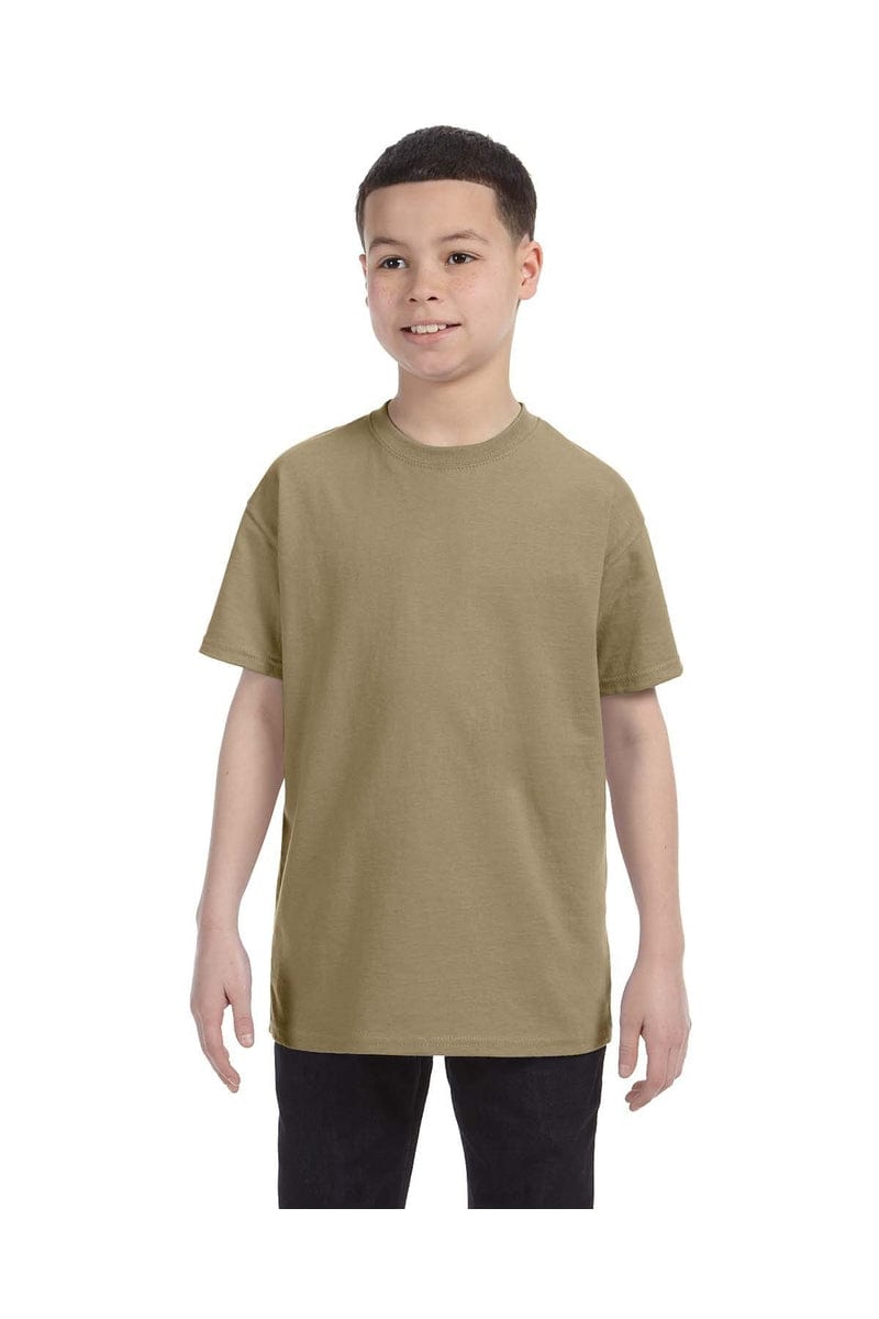 Jerzees T-Shirts XS / Khaki Jerzees 29B: Youth DRI-POWER® ACTIVE T-Shirt