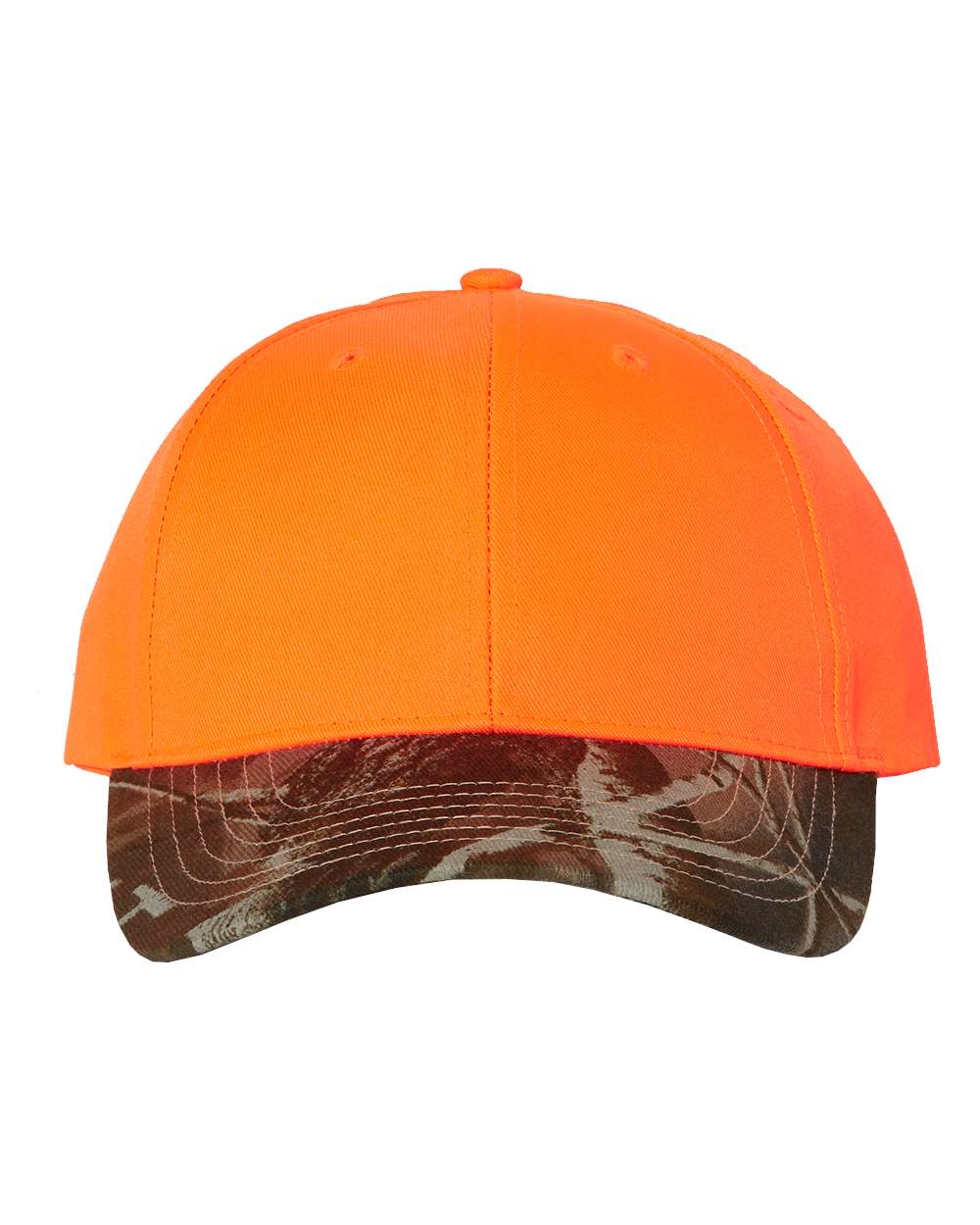 Kati Headwear Kati LC25 Solid Crown with Camo Bill Cap