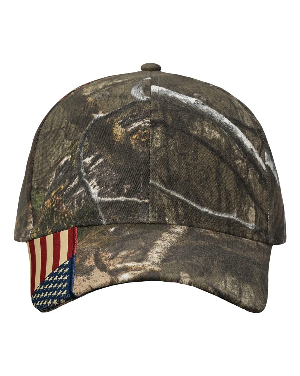Kati Headwear Kati LC350 Camo Woven USA Flag Cap