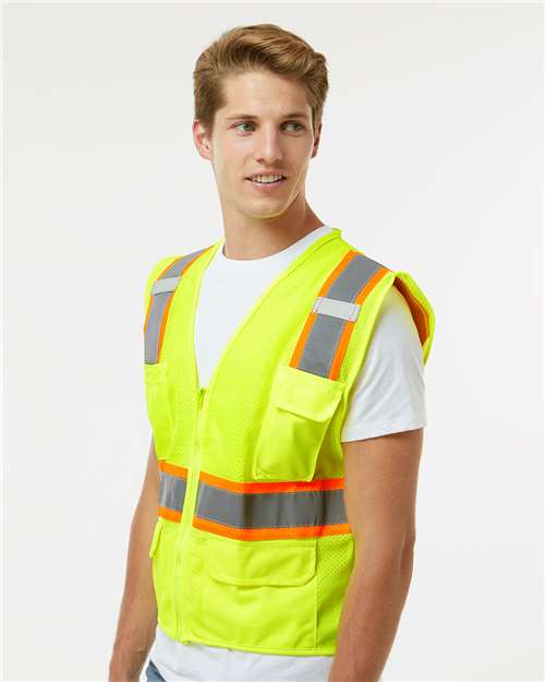 Kishigo 1969 1195-1196-Unisex Ultra-Cool™ Multi-Pocket Vest