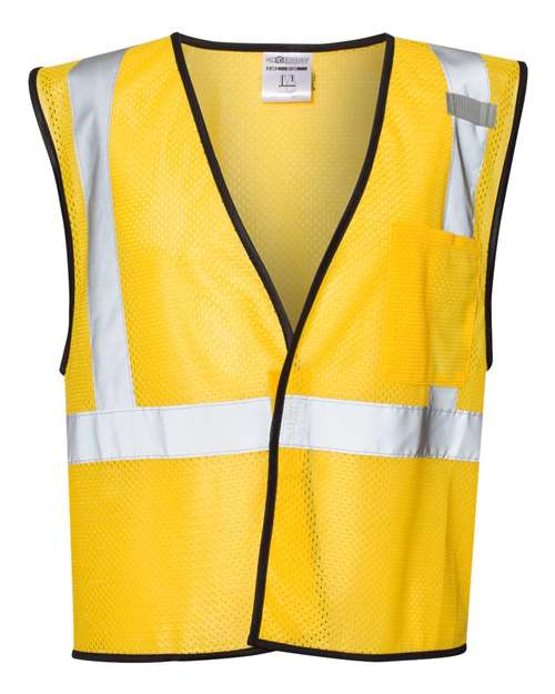 Kishigo B120-131-Unisex EV Series Enhanced Visibility Non-ANSI Vest in Yellow - B125