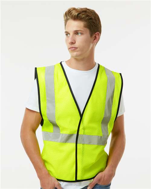 Kishigo 1571-1572-Unisex Hook-and-Loop Mesh Vest in 