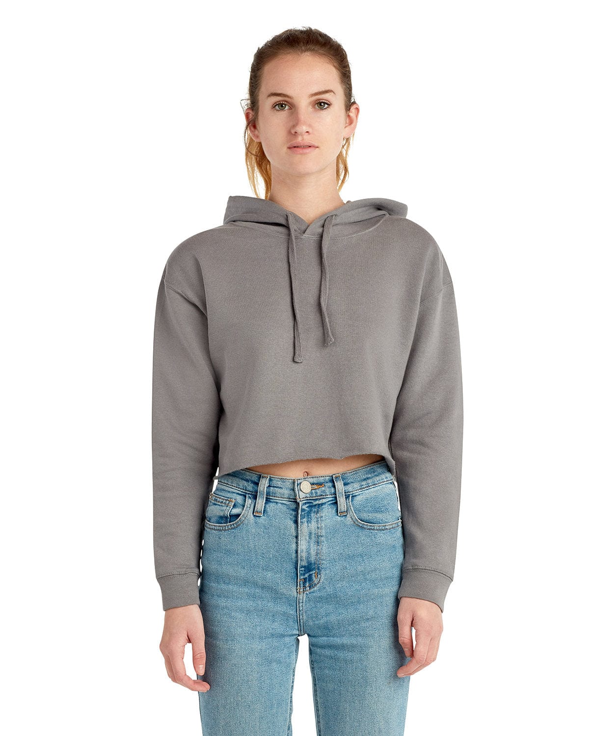 Lane Seven Sweatshirts/Fleece Lane Seven LS12000: Ladies' Cropped Fleece Hoodie