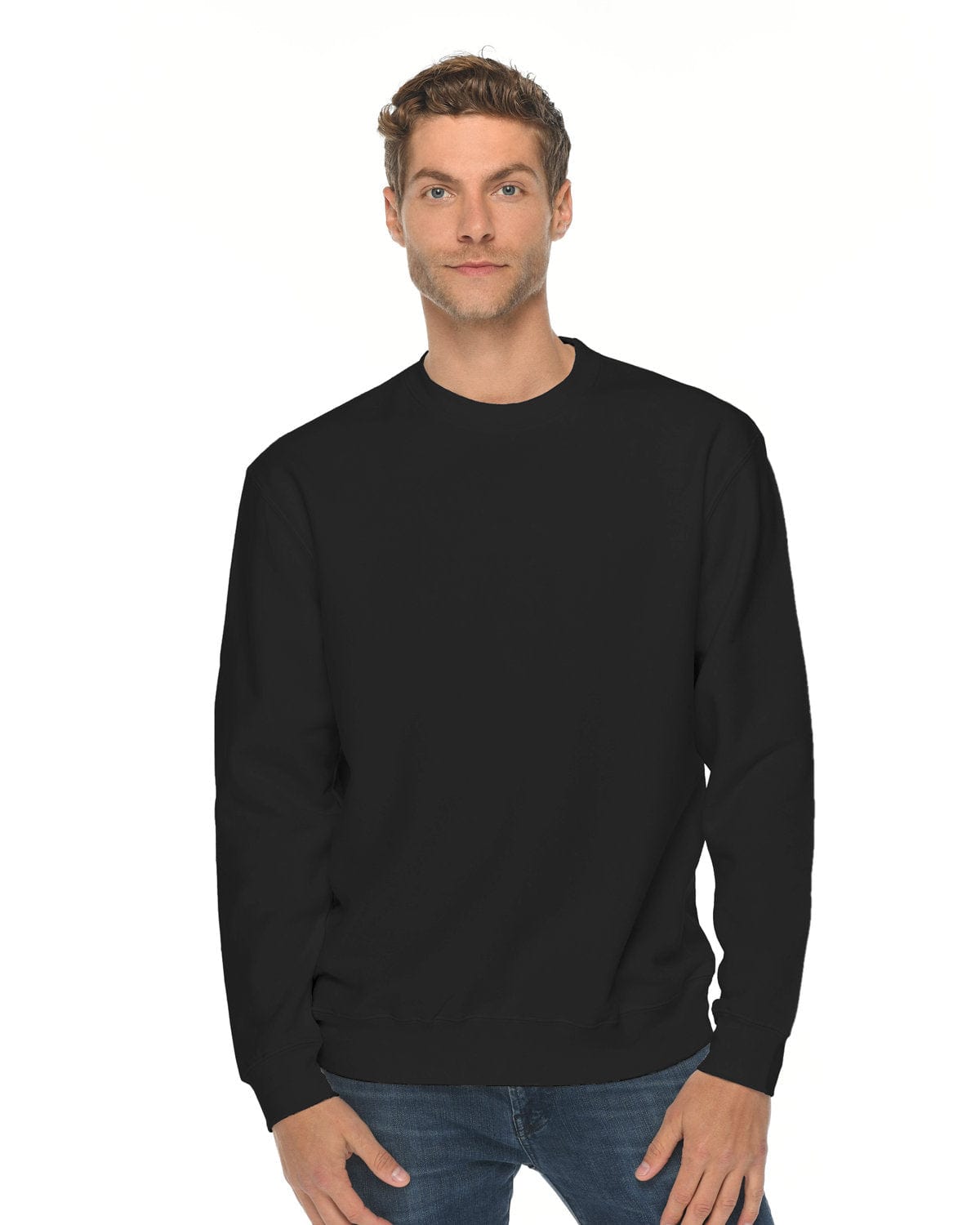 Lane Seven Sweatshirts/Fleece XS / Black Lane Seven LS14004: Unisex Premium Crewneck Sweatshirt