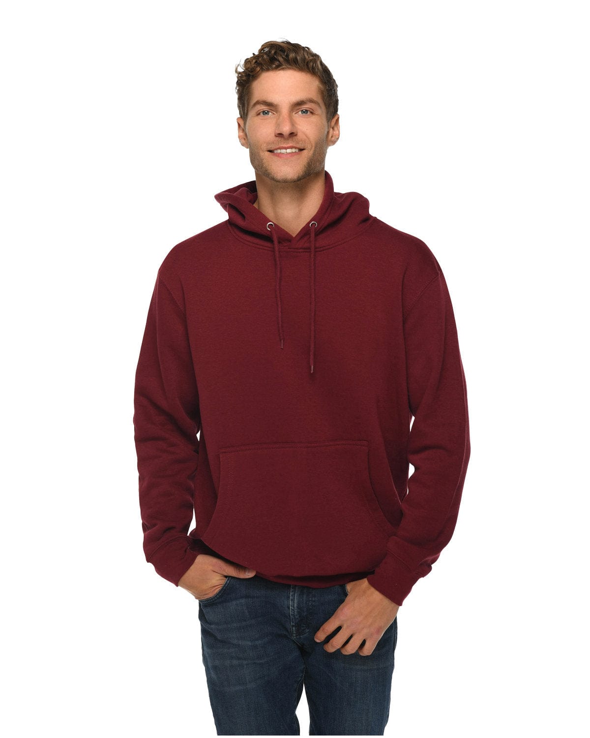 Lane Seven Sweatshirts/Fleece XS / Burgundy Lane Seven LS14001: Unisex Premium Pullover Hooded Sweatshirt
