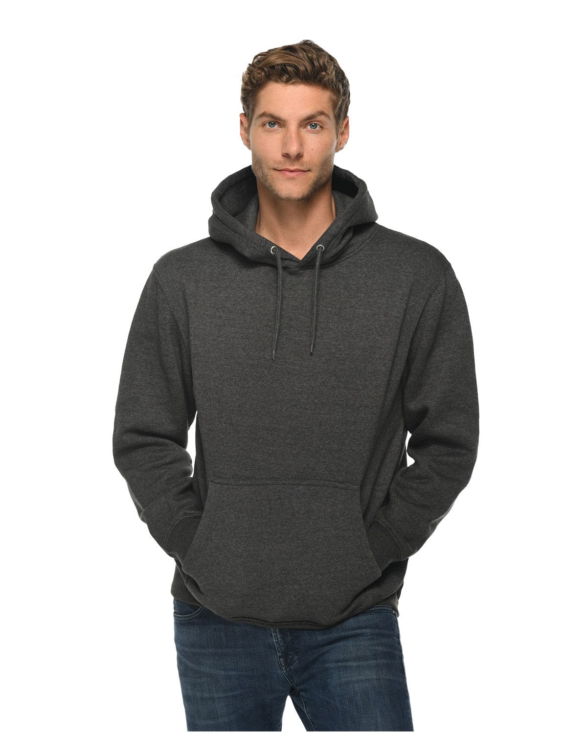 Lane Seven Sweatshirts/Fleece XS / Charcoal Heather Lane Seven LS14001: Unisex Premium Pullover Hooded Sweatshirt